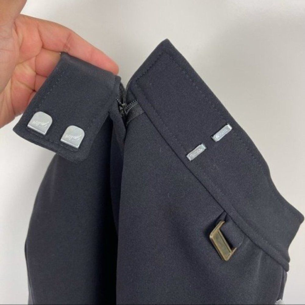 Vintage 80's Edelweiss High Waist Stirrup Ski Pants Black Women's Size 8 - Picture 6 of 9